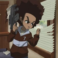 "Boondocks" Huey "X" Freeman Graph Pattern Files